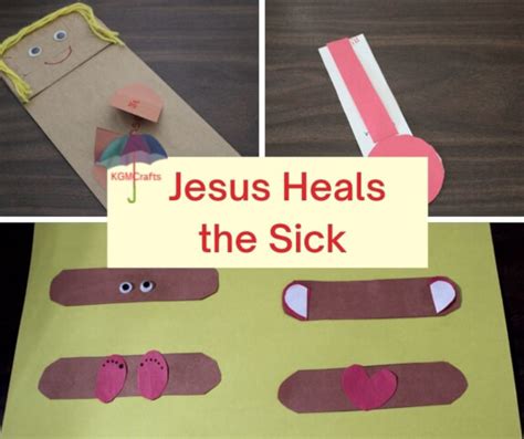 Jesus Heals Crafts For Sunday School