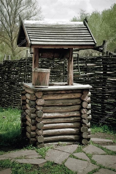 Lewisia 1.5w outdoor solar fountain pump. Old wooden well water, old water pump | Water well house ...