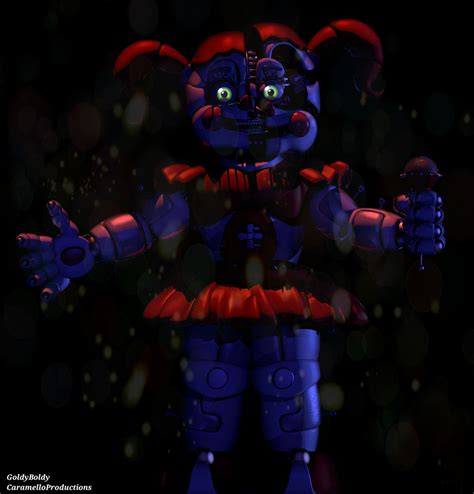 Fnafc4d Circus Baby Render By Caramelloproductions On Deviantart