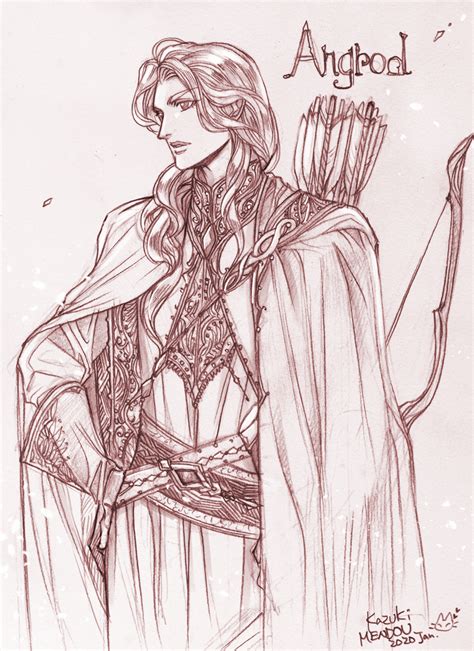 Angrod Tolkien S Legendarium And More Drawn By Kazuki Mendou Danbooru