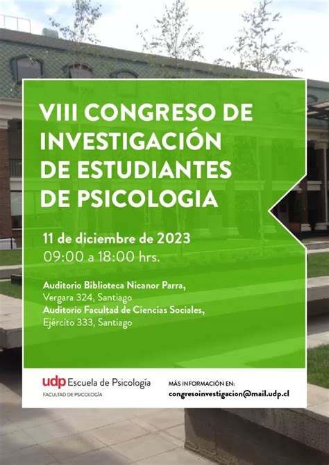 Eventos En Noviembre Difusi N Facultad Psicolog A Udp