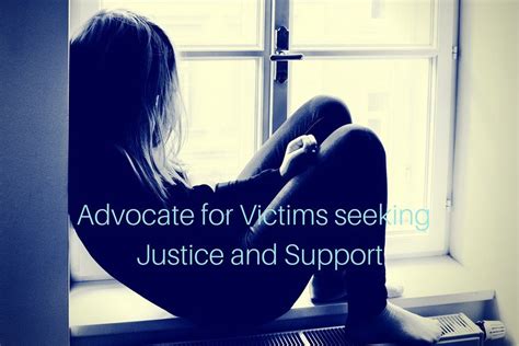 Advocate For Victims Victims Advocate Supportive