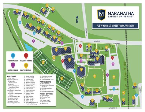 Maps Maranatha Baptist University