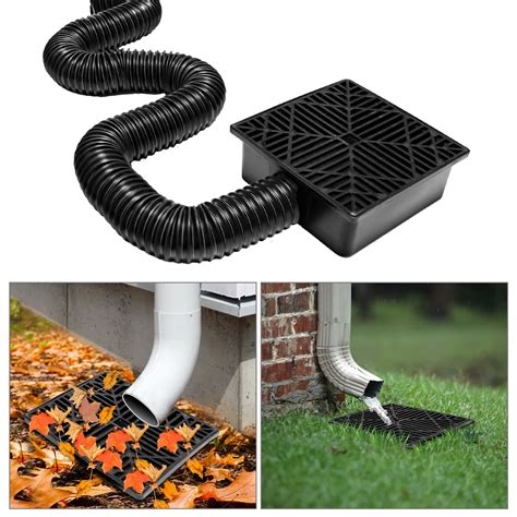 Buy Toccyard Upgraded Gutter Downspout Extensions Catch Basin
