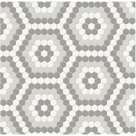 Anatolia Soho Porcelain Hexagon Pattern Mosaic Evening Blend Mat