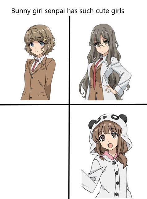 Day 46 Of Bunny Girl Senpai Memes Animemes
