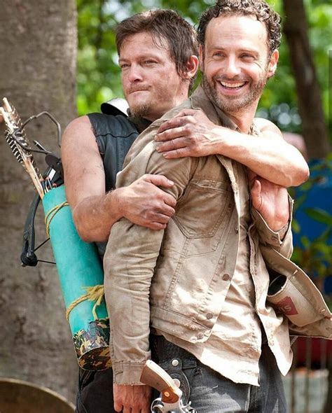 Rick And Daryl The Walking Dead In 2020 The Walking Dead Daryl Couple Photos