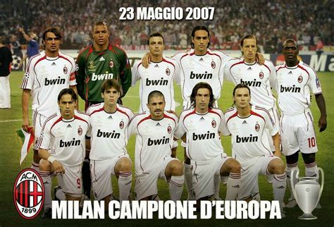 Milan Liverpool Champions 2007 Ac Milan Liverpool Champions Soccer Guys