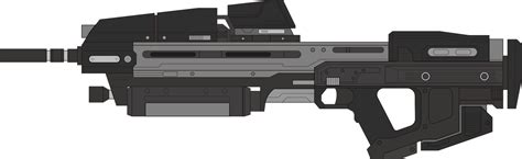 Halo Infinite Assault Rifle Ma40 Icws Left Side By Ldinsdustries On