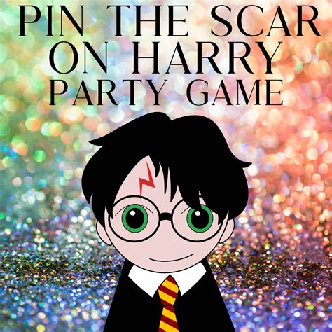 Free Pin The Scar On Harry Potter Game Luftmensch Designs