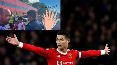 Cristiano Ronaldo Leaves The Stadium Without Any Explanation