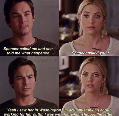 hanna marin and caleb rivers s first scene together after the 5 year jump haleb the big band