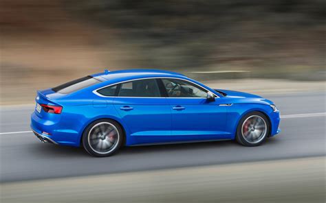 Download Wallpapers Audi S5 Sportback 2018 4k New Cars Blue S5