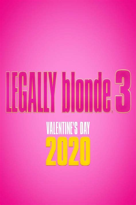 Elle must wage the battle of her life, for her guy, for herself and for all the blondes who suffer endless indignities everyday. Ver.HD1080p Legally Blonde 3 (2019) Pelicula'Completa ...