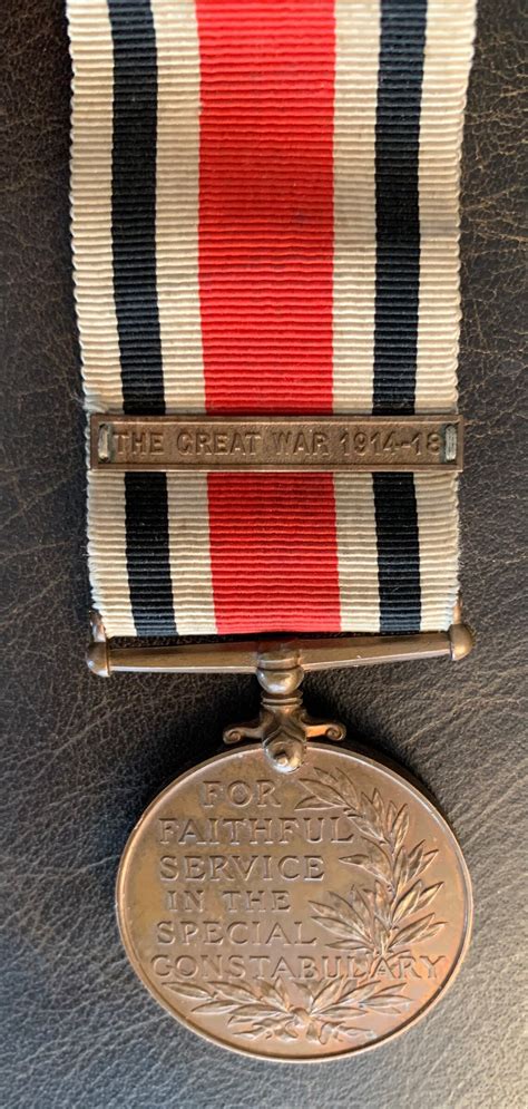 Police Special Constabulary Long Service Medal George V Etsy