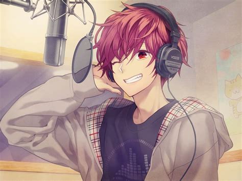 Pin By Ava On Boy Anime Anime Drawings Boy Red Hair Anime Guy Anime
