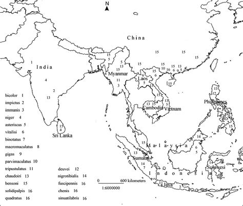 Coloring Map Of Asia Coloring Pages