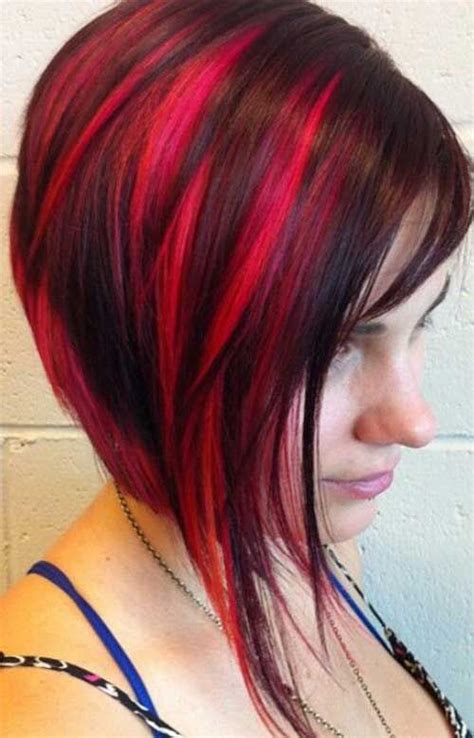 15 Different Red Colored Bob Hairstyle Ideas For Women Bob Hairstyle