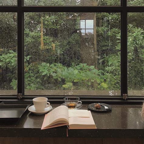Beautiful In Rainy Cozy Aesthetic Window View Aesthetic