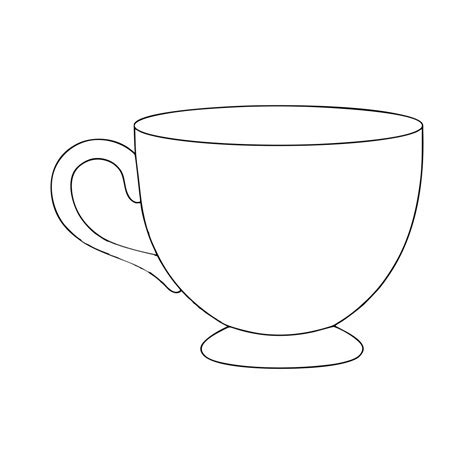 Free Printable Tea Cup Template Printable Templates Free