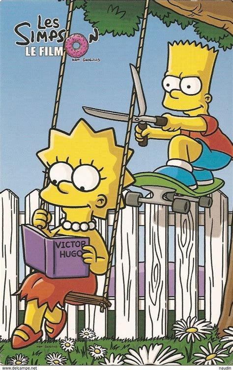 The Simpsons Movie Bart And Lisa Simpson Simpson Ailesi Disney çizimleri Poster Tasarımları