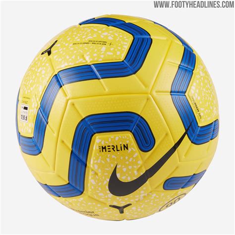 Total 90 Logo Nike Merlin Premier League 19 20 Winter Ball Released