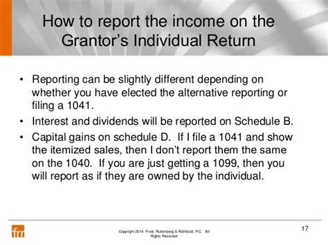 Accountants Guide To Grantor Trusts 111714