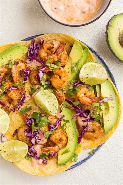 Shrimp Tacos With Chipotle Lime Sauce The Roasted Root