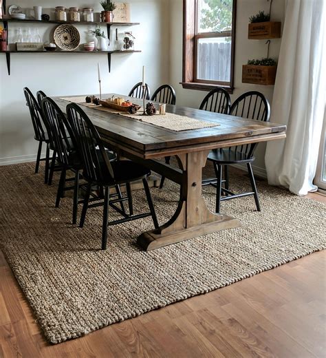 How To Fit A Rug Under Dining Room Table / 10 Tips For Getting A Dining