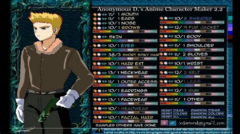 Anime Character Maker 2 Pc Gameplay Youtube