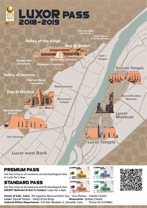 The Luxor Pass With Prices And Points Of Sale Luxor King Tut Tomb