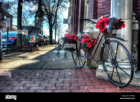 Downtown Fredericksburg Va Stock Photo Alamy