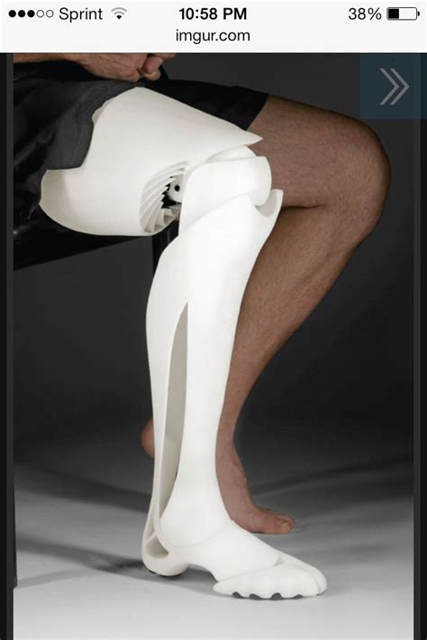 Pin By Wesley Woo On Art Prosthetic Leg 3d Printing Industrial Design