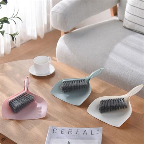 Mini Cleaning Brush Small Broom Dustpans Set Home Table Sweeper A3079