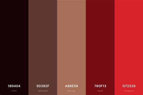 20 Brown Color Palettes With Names And Hex Codes 2023