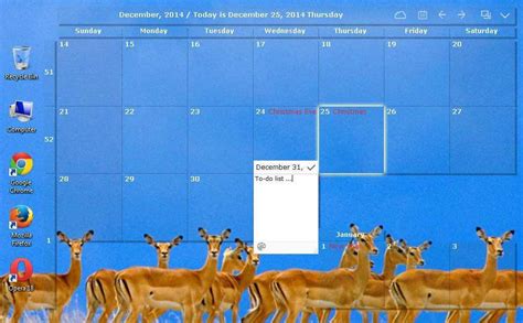 Download Desktopcal Desktop Calendar For Windows 10 Software
