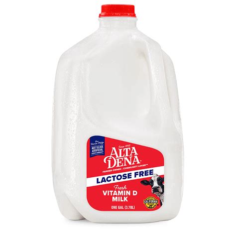 Whole Lactose Free Milk Plastic Gallon Alta Dena® Dairy