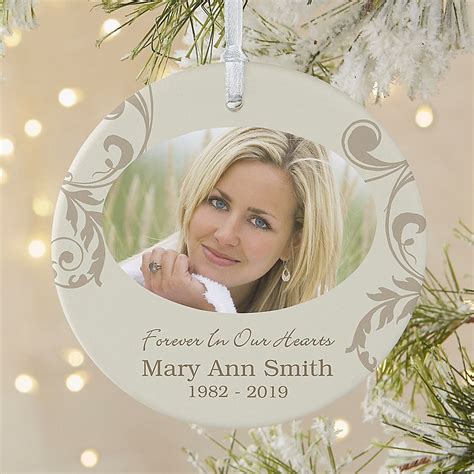 In Loving Memory 1 Sided Matte Christmas Ornament Bed Bath And Beyond