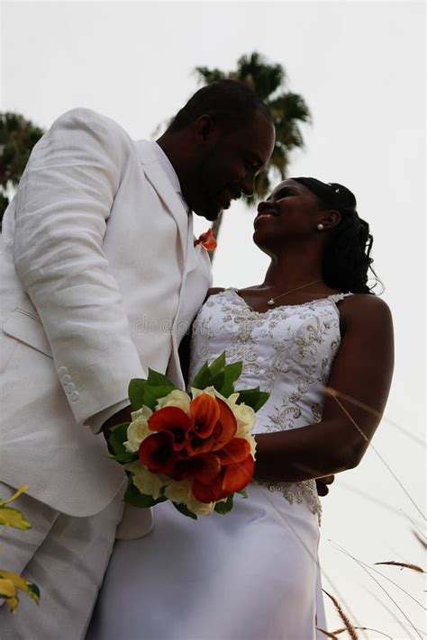 couples de mariage d afro américain photo stock image du fleurs outside 13352110