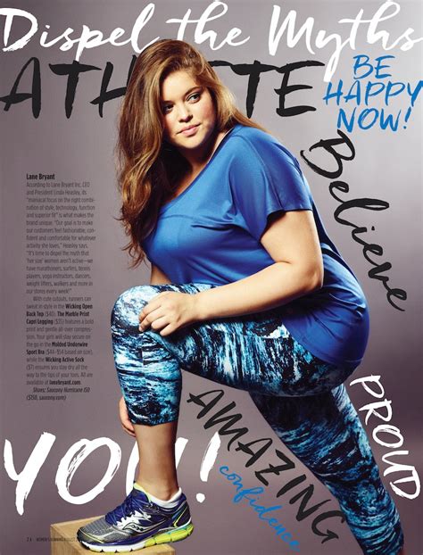 Plus Size Model Erica Jean Schenk From Womens Running Cover Talks