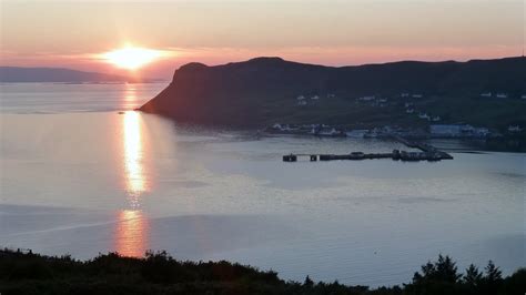 Sunset As Seen From Uig Youth Hostel A Douglas Law Flickr