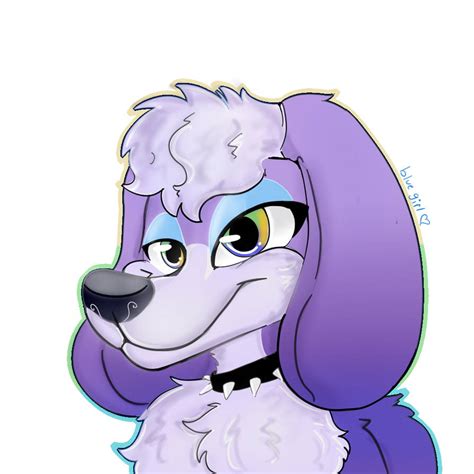 Purple Poodle By Bluesdoodles On Deviantart