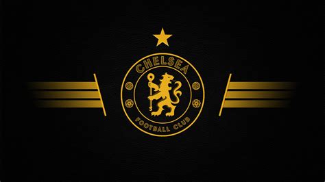 Wallpaper Illustration Logo Yellow Soccer Clubs Chelsea Fc Brand