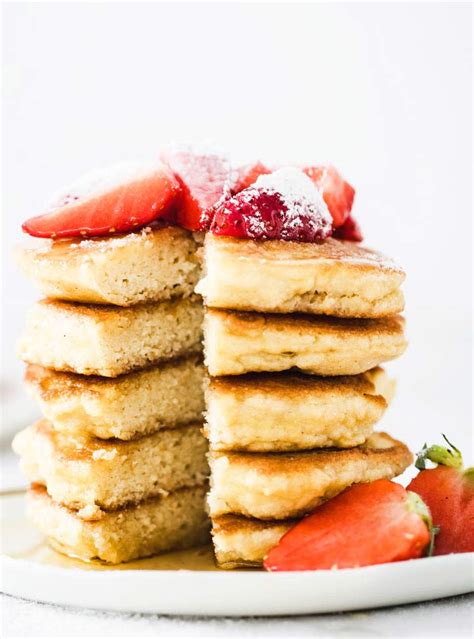 Many people who fry use crushed pork rinds as a breading. Easy Low Carb Coconut Flour Pancakes - Sugar Free Londoner