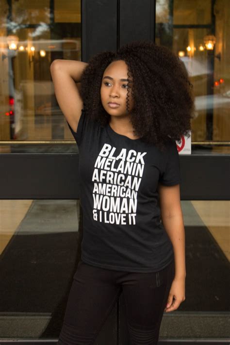 Melanin Goddess Proud Blm Black Woman Svg File