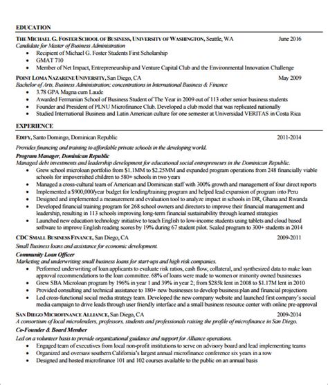 You can also benefit from advanced project management courses designed to prepare you to lead a project from start to finish. Mba Resume Template | merrychristmaswishes.info