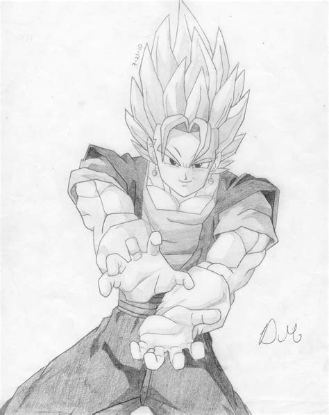 Artworx88 My Super Vegito Drawing Dragon Ball Z Fan Art 16266408