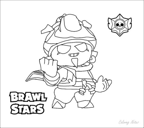 Pin On Brawl Stars Coloring Pages