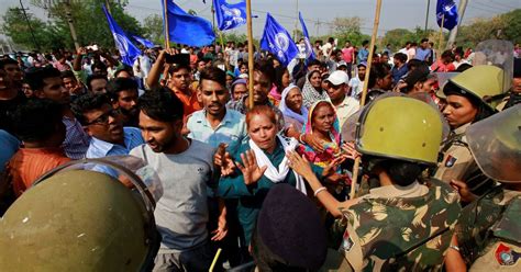 violence erupts in india as lowest caste protests supreme court order