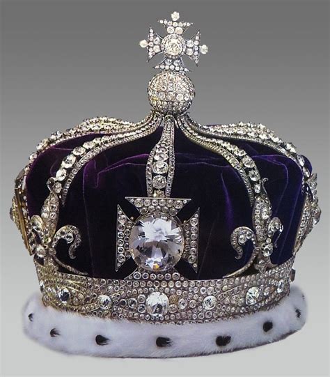 Queen Empress Alexandras Crown The United Kingdom Crowned 9 August